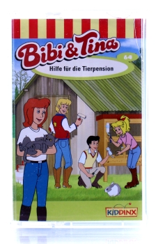 Bibi und Tina MC Hörspielkassette Folge 64 "Hilfe für die Tierpension"